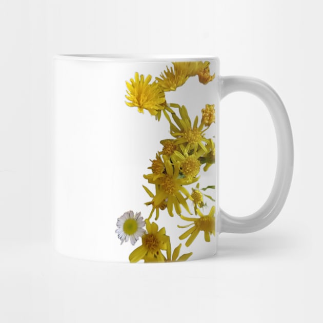 Fun Summer inspired Holiday chamomile flowers by Cristilena Lefter